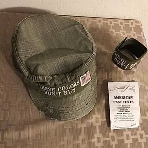 "These Colors Don't Run" Cap and Bracelet